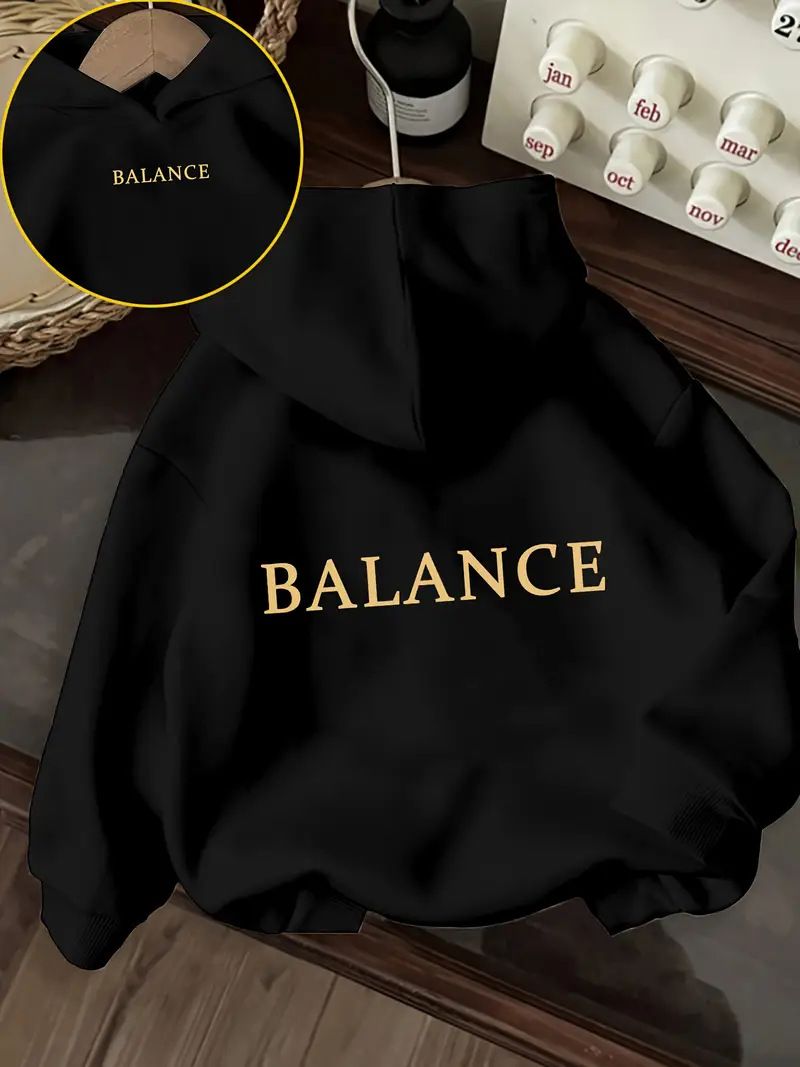 Fleece Sweatshirt Autumn Winter Stylish 2025 New Korean Version Thickened Hooded Top 5041 Print_desvips.com