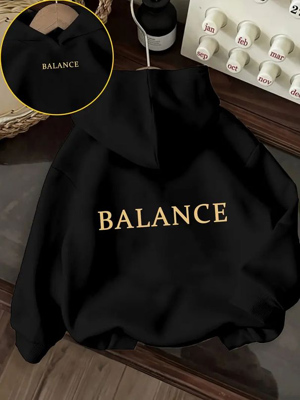 Fleece Sweatshirt Autumn Winter Stylish 2025 New Korean Version Thickened Hooded Top 5041 Print_desvips.com