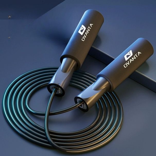 Ovanda Cordless Fitness Sports Equipment For Children Middle School Exam Special Steel Wire Speed Jump Rope_desvips.com