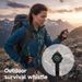 Multi-functional Compass Outdoor Survival Whistle Carabiner 2-in-1 Equipment For Hiking Camping Emergency Tool_desvips.com