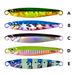 Luminous Lead Fish Sinking Long Casting Metal Lure Jig Bionic Bait Sea Iron Plate Fishing Gear_desvips.com