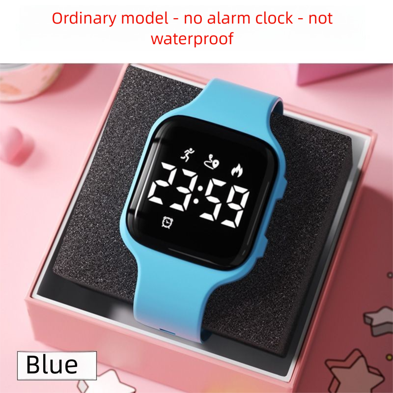 Student Middle And High School Boys, Waterproof, Silent Vibration Alarm Clock, Multifunctional Electronic Watch For_desvips.com
