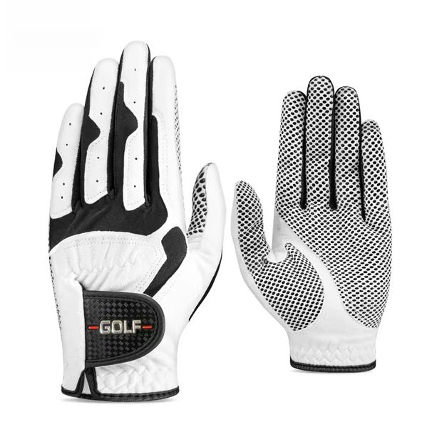 Golf Men's Microfiber Cloth Breathable Women's Fitness Anti-Slip Wear-Resistant Single Left And Right Hand Club Gloves_desvips.com