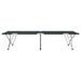 Foldable Camping Bed - Oxford Fabric With Steel Frame - Gray/Black - 194 X 64 X 42 Cm_desvips.com