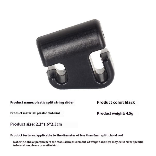 Composite Pulley Splitter Bow And Arrow Accessories Archery Equipment Splitting Plastic Slider Does Not Grind The String_desvips.com