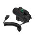 M6LED Down-Hanging Red Laser Integrated Tactical High-Intensity Light 3-Level Adjustable Tail Cable Flashlight_desvips.com