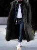 European And American Hot-Selling Shearling Men's Coat Leather Velvet Jacket_desvips.com