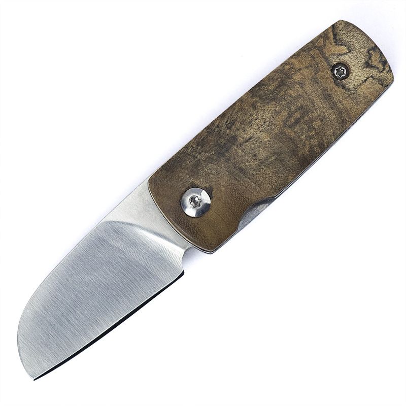Mini Keychain Outdoor Damascus Steel Pocket Fruit Folding Knife EDC Tool_desvips.com