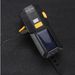 New Solar-Powered Rechargeable Digital Display Headlamp With Adjustable Zoom And High/Low Beam, White Laser Night Riding_desvips.com