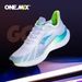 ONEMIX Running Breathable Mesh Athletics Walking Shoes Red Lightweight Women Trainers Sport Sneakers For Men_desvips.com