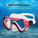 New With Nose Guard, Liquid Silicone HD Diving Mask, Large Frame Snorkeling Mask For Children_desvips.com