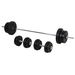 Juego De Pesas De 55 Kg Con Mancuernas Y Barra Pesos Ajustables 2 En 1 Con Discos Barra De 170 Cm Para Culturismo Entrenamiento Fitness En Hogar Gimnasio_desvips.com