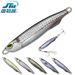 3D Printed Fast Sinking Shore Bionic Sea Fishing Bare Laser Long Casting Lure Iron Plate Bait_desvips.com