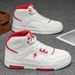 Men's Low-Top Casual Sports Fashion Basketball Sneakers Street Style Skateboarding Shoes For Teens_desvips.com