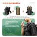 ROCKBROS Bicycle Backpack Removable Backpack Bike Backpack 24L Waterproof Travel_desvips.com