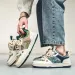 Van Gogh And Womens Mens Platform Sports Casual Skateboarding Shoes Flat 3D Graffiti Starry Night 250226_desvips.com