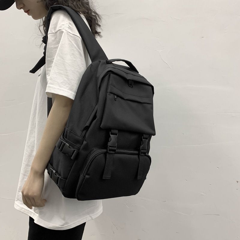 new oxford cloth backpack women's fashion simple casual trendy travel commuting backpack school bag women_desvips.com