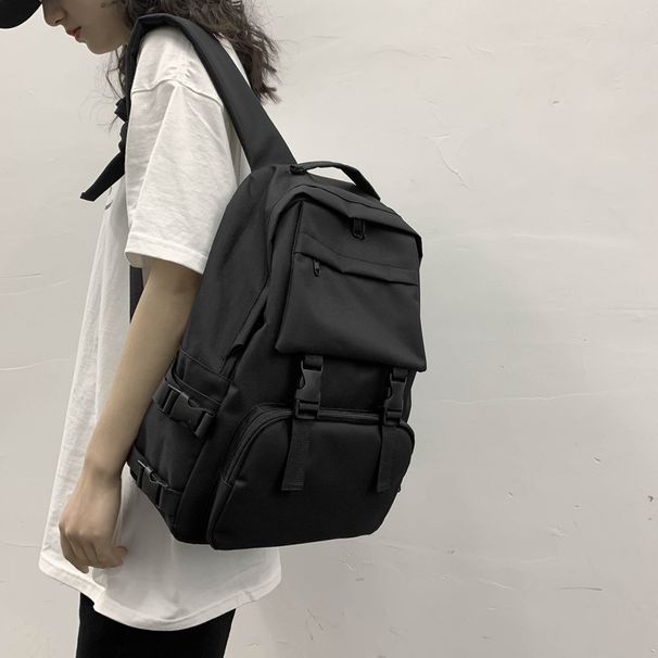 new oxford cloth backpack women's fashion simple casual trendy travel commuting backpack school bag women_desvips.com