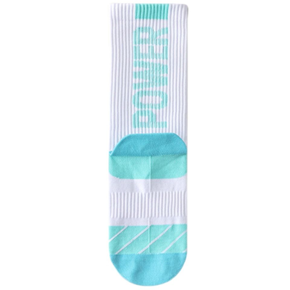 Women's Mid Calf Sports Socks Professional Running Yoga Fitness Badminton Cycling Socks Comfortable Breathable Sportswear_desvips.com