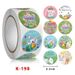500 Easter Cartoon Stickers, Cute Creative Decorative Sealing Label Stickers_desvips.com