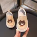 Cute Bear Strawberry Kids Canvas Children School Slip-on Sneakers Littlesprouts Unisex Boy Girl Flat Casual Shoes 20-31_desvips.com
