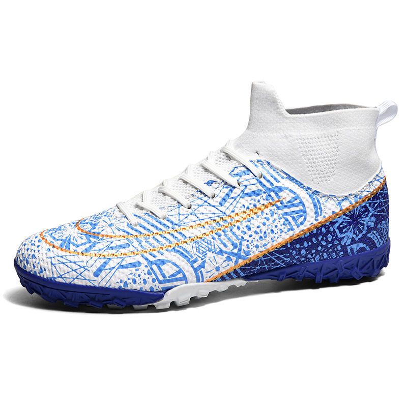 Summer Soccer Shoes For Men, High Top, Long Broken Studs, Student, Children, Boys, Professional Training_desvips.com