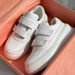 Magic Mascotte Style Tape Smiley Face White For Women 2025 New Thick-Soled Height-Increasing Casual Sports Shoes Tr_desvips.com
