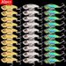 30pcs Spinner Spoon Metal Jig Bait 3g 7g 10g 15g 20g VIB Sinking Blade Spinning Treble Hook Pesca Pike Carp Sea Fishing_desvips.com