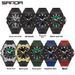 Sanda Bestselling For Men, Youth Trendy Harajuku Style, Multifunctional Luminous Waterproof Electronic Men's_desvips.com