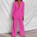 Women's fashionable temperament long-sleeved suit straight trousers suit_desvips.com