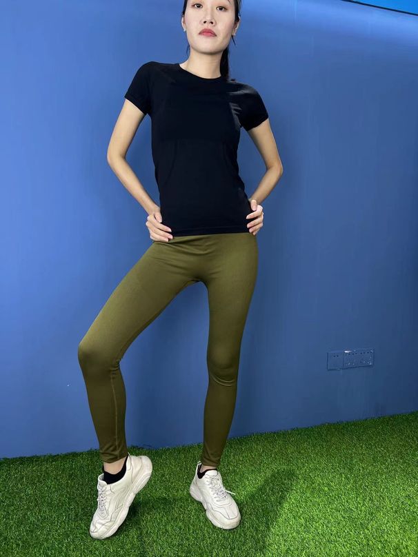 Women's Yoga Pants For Autumn And Winter, High-Waisted, Butt-Lifting, Peach-Butt Fitness Pants, Sweat-Wicking Lycra_desvips.com