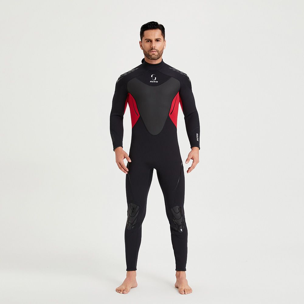 Winter 3mm wetsuit women warm men snorkeling swimming jellyfish suit cold diving jumpsuit wet_desvips.com