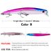 for Bass, Ultimate Lure 11.5cm 10.2g Plastic Bait Minnow Fishing Gear_desvips.com