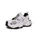 2024 Spring New Dad Women's Mesh Breathable Casual Versatile Trendy Running Height Increasing Sports Shoes_desvips.com
