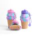 Hamburg Children's Creative Water Cup, Portable Drop-proof And Leak-proof Silicone Water Cup, Outdoor Sports Kettle_desvips.com