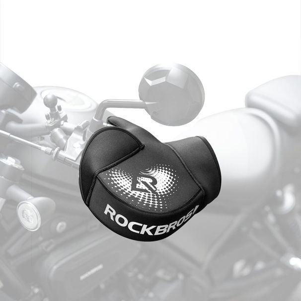 ROCKBROS bicycle and motorcycle handlebar grips, handlebar guards, windproof hand warmers_desvips.com
