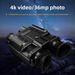 Head-mouted 4K HD Dual-scree Biocular 3D Naked-eye Night Device With Adjustable Left Ad Right Eye Visio_desvips.com