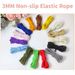 Assorted-Color 3mm Round Elastic Cord, 30 Yards, Stretchy String_desvips.com