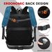 Motorcycle Backpack Helmet Bag, Large Capacity Waterproof Men's Helmet Backpack, Motorcycle Accessories Helmet Storage_desvips.com