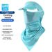 Men's Ice Silk Sunscreen Face Mask Breathable Summer Cycling Hat With Ear Hooks Magic Triangle Headband For Fishing Wardrobe Face Cover_desvips.com