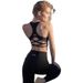 European American Foreign Trade Cross-border Sexy Fashion Yoga Wear For Women, Sports Bra With Chest Pads, Shockproof_desvips.com