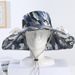 Summer Wide Brim Dual USB Charging Fan For Adults Men Outdoor Sunshade Sun Protection Fishing Work Hat_desvips.com