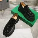 Women Sliding Sleeve With Thick Sole Lug Loafer Designer Smooth Leather Round Toes Career Related Functions Comfortable_desvips.com