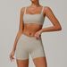 Women’s Clothing Nude Casual Versatile Suit Women's High Waist Wide Leg Slimming Sports Running Fitness Suit_desvips.com