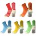 Children's Mid Calf Dot Coated Soccer Socks Professional Anti-Slip Thickened Training Socks For Men And Women With Silicone Friction Terry Cloth Sole_desvips.com