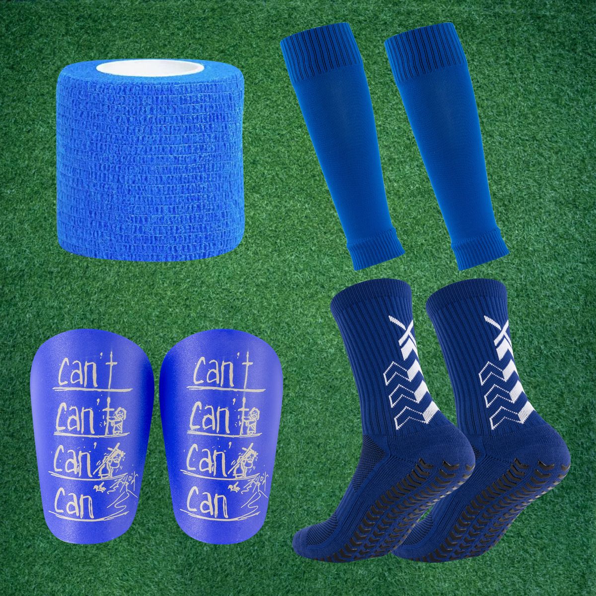 Shin Guard Footballsocks Leg Guards Adult Football Socks Cant Leg Guards Socks Straps Sports Protection Suit_desvips.com