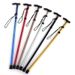 Aluminum Alloy Climbing Telescopic Folding Hiking Anti-Slip Walking Stick Elderly Reinforced Adjustable 5-Section Cane_desvips.com