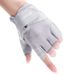 Women's Half-Finger Sports Cycling Gloves, Non-Slip, Anti-Blister, Wear-Resistant, Breathable, For Yoga, Outdoor_desvips.com