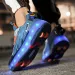 Kids Roller Skate Shoes Led Light Boys Girls With 4 Wheels Sport Sneakers Christmas Birthday Children Show Gift_desvips.com