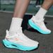 Men Running Shoes Carbon Board Speciality Marathon Sports Breathable Lightweight Women's Comfortable Athletic Nonskid_desvips.com